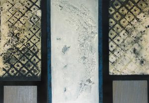 Apollo: photo-etched panels with carborundum print made by Stephen Vaughan