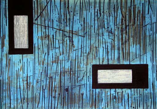 Kelly: intaglio, etching, carborundum, fine art prints 2001 by Stephen Vaughan